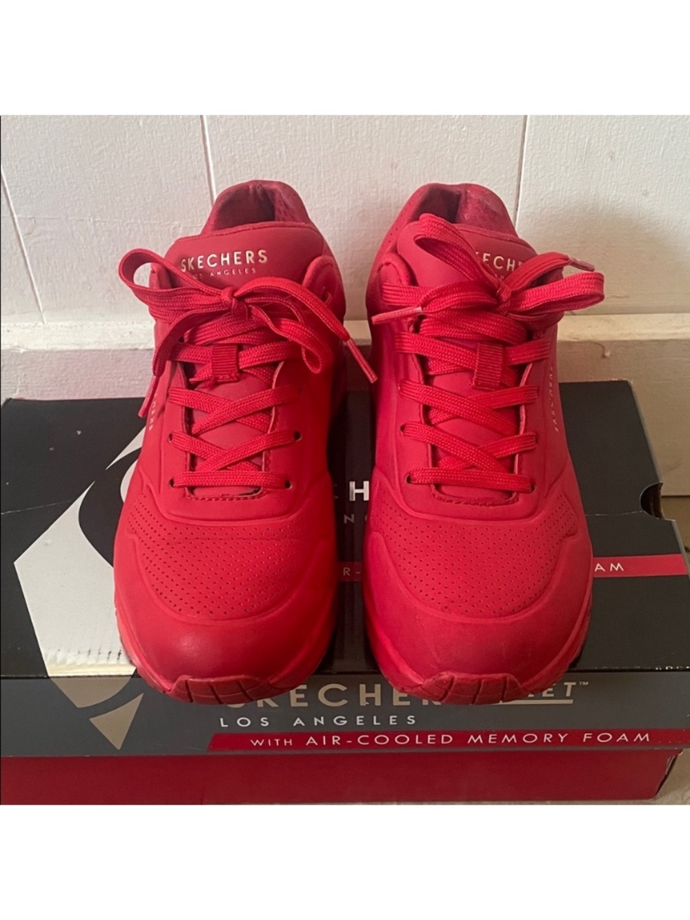 Skechers Women's Bold Red Sneakers